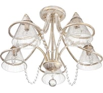 Люстра BayerLux 669612/5 Е14 40Вт белый патинированное золото 59х59х44 см 4612413