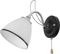 Бра BayerLux 913341 E27 40Вт черный-хром 23х13х21 см 4901136