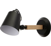 Бра BayerLux Джинет E27 1х40Вт черный 32х13х13 см 2437376