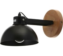 Бра BayerLux Джоелл E27 1х40Вт черный 25х15х15 см 2437374