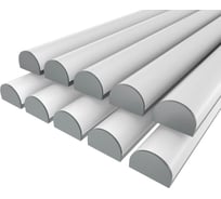 Комплект профиля Ledcraft LC-LP0525M1-1x10Silver 10 шт серебро (1м профиль+1м рассеиватель+2 заглушки) 1616140763