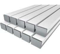 Комплект профиля Ledcraft LC-LP0728M1728-1x10Silver 10 шт серебро (1м профиль+1м рассеиватель+2 заглушки) 1616140703