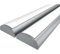 Комплект профиля Ledcraft LC-LP0926M16-1x2Silver 2 шт серебро (1м профиль+1м рассеиватель+2 заглушки) 1616140127