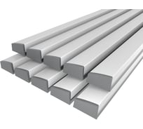 Комплект профиля Ledcraft LC-LP0733M36T-1x10Silver 10 шт серебро (1м профиль+1м рассеиватель+2 заглушки) 1616140706