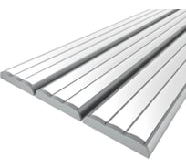 Комплект профиля Ledcraft LC-LP0959M16-1x3Silver 3 шт серебро (1м профиль+1м рассеиватель 3шт+2 заглушки) 1616140263