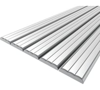 Комплект профиля Ledcraft LC-LP0959M16-1x5Silver 5 шт серебро (1м профиль+1м рассеиватель 3шт+2 заглушки) 1616140579