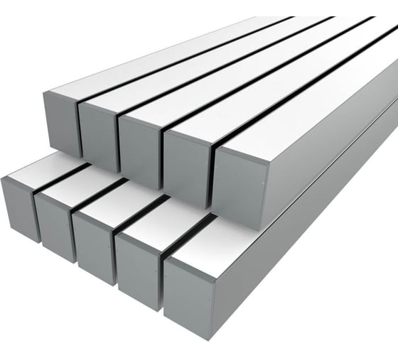 Комплект профиля Ledcraft LC-LP10074M68-1x10Silver 10 шт серебро (1м профиль+1м рассеиватель+2 заглушки+комплект шурупов) 1616140754