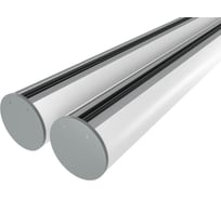 Комплект профиля Ledcraft LC-LP1134M90-1x2Silver 2 шт серебро (1м профиль+1м рассеиватель+2 заглушки+комплект шурупов) 1616140168