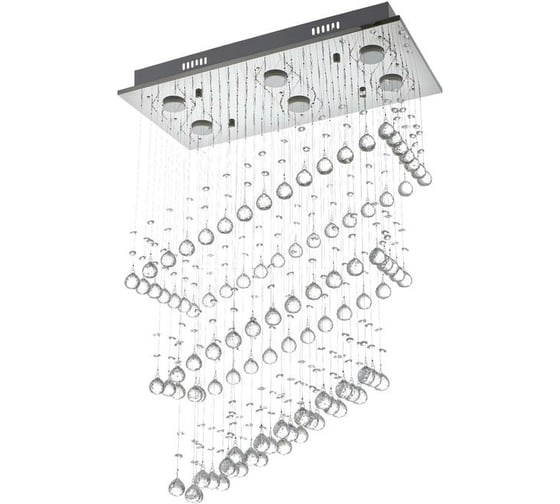 Каскад BayerLux 71307/6 GU10 40Вт хром 60х30х85 см 4941663