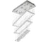 Каскад BayerLux 71307/6 GU10 40Вт хром 60х30х85 см 4941663 4