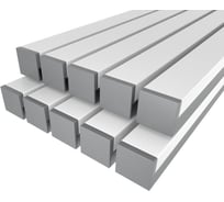 Комплект профиля Ledcraft LC-LP1227M1728-1x10Silver 10 шт серебро (1м профиль+1м рассеиватель+2 заглушки) 1616140728