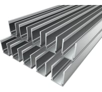 Комплект профиля Ledcraft LC-LP1510-1x10Silver 10 шт серебро (1м профиль) 1616140748