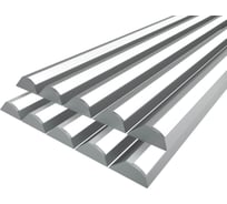 Комплект профиля Ledcraft LC-LP1941M16-1x10Silver 10 шт серебро (1м профиль+1м рассеиватель+2 заглушки) 1616140747