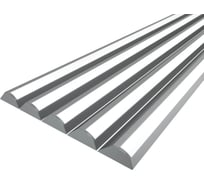 Комплект профиля Ledcraft LC-LP1941M16-1x5Silver 5 шт серебро (1м профиль+1м рассеиватель+2 заглушки) 1616140589