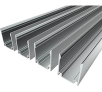 Комплект профиля Ledcraft LC-LP1916-1x4Silver 4 шт серебро (1м профиль) 1616140433