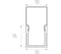Комплект профиля Ledcraft LC-LP1616M1716-1x5Silver 5 шт серебро (1м профиль+1м рассеиватель+2 заглушки+2 крепежа) 1616140494 2