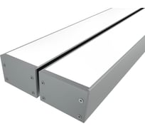 Комплект профиля Ledcraft LC-LP2030M30-1x2Silver 2 шт серебро (1м профиль+1м рассеиватель+2 заглушки+комплект шурупов) 1616140156