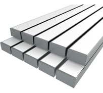 Комплект профиля Ledcraft LC-LP2035M34-1x10Silver 10 шт серебро (1м профиль+1м рассеиватель+2 заглушки+комплект шурупов) 1616140756