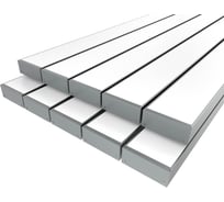 Комплект профиля Ledcraft LC-LP2050M44-1x10Silver 10 шт серебро (1м профиль+1м рассеиватель+2 заглушки+комплект шурупов) 1616140757
