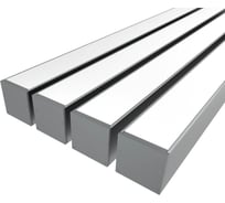Комплект профиля Ledcraft LC-LP5050M44-1x4Silver 4 шт серебро (1м профиль+1м рассеиватель+2 заглушки+комплект шурупов) 1616140366