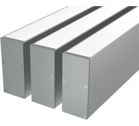 Комплект профиля Ledcraft LC-LP6730M30-1x3Silver 3 шт серебро (1м профиль+1м рассеиватель+2 заглушки+комплект шурупов) 1616140315
