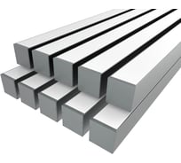 Комплект профиля Ledcraft LC-LP7774M68-1x10Silver 10 шт серебро (1м профиль+1м рассеиватель+2 заглушки+комплект шурупов) 1616140684