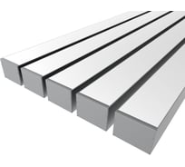 Комплект профиля Ledcraft LC-LP76100M94-1x5Silver 5 шт серебро (1м профиль+1м рассеиватель+2 заглушки+комплект шурупов) 1616140587