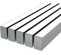 Комплект профиля Ledcraft LC-LP9060M55-1x5Silver 5 шт серебро (1м профиль+1м рассеиватель+2 заглушки+комплект шурупов) 1616140612