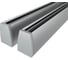 Комплект профиля Ledcraft LC-LPG1318-1x2Silver 2 шт серебро (1м профиль+2 заглушки) 1616140044 1