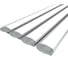 Комплект профиля Ledcraft LC-LPV1234M28-1x4Silver 4 шт серебро (1м профиль+1м рассеиватель+2 заглушки) 1616140373 1