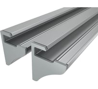 Комплект профиля Ledcraft LC-NP4535-1x2Silver 2 шт серебро (1м профиль+2 заглушки) 1616140060