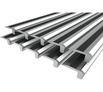 Комплект профиля Ledcraft LC-PDS2879M16-1x10Silver 10 шт серебро (1м профиль+1м рассеиватель 2шт+2 заглушки+комплект шурупов) 1616140672