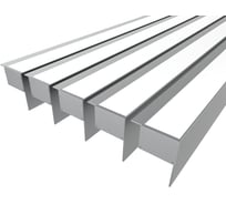 Комплект профиля Ledcraft LC-NKU7664M44-1x5Silver 5 шт серебро (1м профиль+1м рассеиватель+2 заглушки) 1616140584