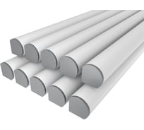 Комплект профиля Ledcraft LC-PUT1717M1-1x10Silver 10 шт серебро (1м профиль+1м рассеиватель+2 заглушки) 1616140710