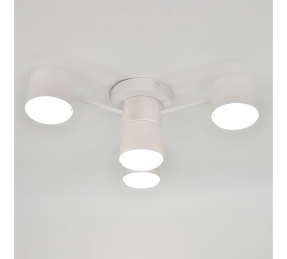 Люстра под лампу General Lighting Systems Стеллар GCHL-4GX53-M белая 662343 1