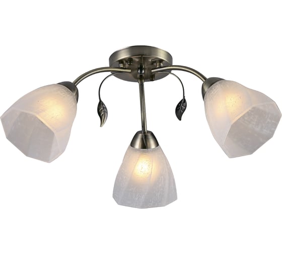 Люстра RITTER Classic 06759/3 3хE27, 560x560x230мм, латунь 52539 4