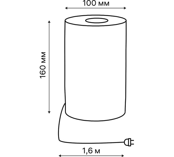 Настольный светильник Ritter CHIPPY, дерево, E27, max. 40Вт, 1,6 м 52709 1
