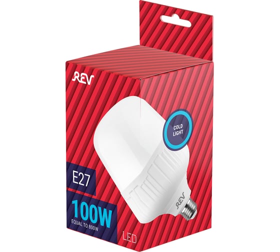 Светодиодная лампа REV T160 E27 100W, 6500K, PowerMax, дневной свет, 32550 5