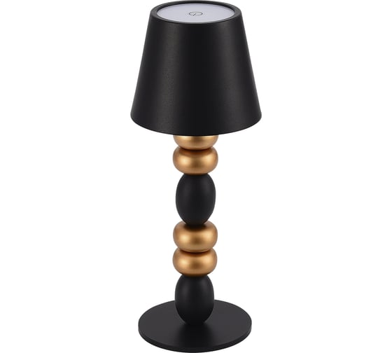 Прикроватная лампа ST LUCE черный, золотистый/черный LED 1*3W 3000-6000K SL1011.414.01