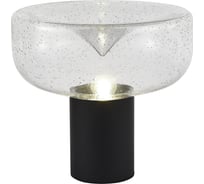 Прикроватная лампа ST LUCE черный/с пузырьками воздуха E27 1*40W SL6014.424.01