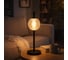 Прикроватная лампа ST-Luce Черный/Прозрачное кракелированное стекло LED 1х5W 3000K ST luce SL6120.404.01 5