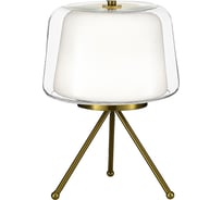 Прикроватная лампа ST-Luce Латунь/Белый, Прозрачный LED 1х6W 3000K ST luce SL6127.304.01