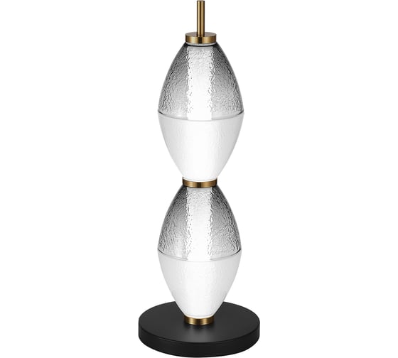 Прикроватная лампа ST LUCE черный/белый, дымчатый LED 1*16W 3000K SL6130.404.12 1