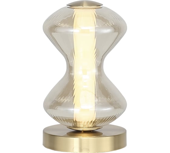 Прикроватная лампа ST LUCE золото/коньячный LED 1*6W 3000K SL6136.204.01 1