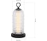 Прикроватная лампа ST-Luce черный/прозрачный LED 1х12W 4000K ST luce SL6144.404.01 4