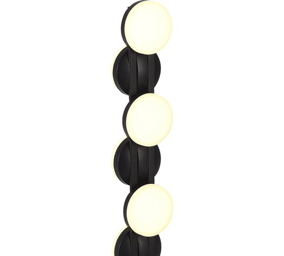 Прикроватная лампа ST LUCE черный/белый LED 1*12W 4000K SL6610.404.06