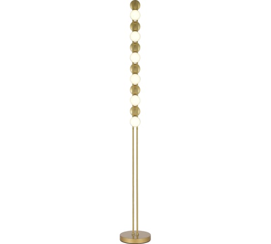 Светильник напольный ST LUCE золотистый/белый LED 1*24W 4000K SL6610.205.12