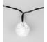 Гирлянда-нить Luazon DECOR, IP44, на солнечной батарее, Ежики, 4.5 м, Н.Т. LED-30-1.2V, 2 режима, красный/желтый 6253362 5