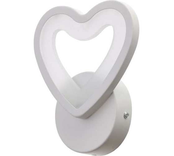 Бра BayerLux Сердечко 1х13Вт LED 3000К 18х15,5х7,5 см 3841024 1