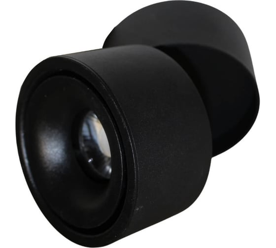 Накладной светильник Lumina Deco Westos LDC 8056-GYN-12WCOB D80хH100 BK